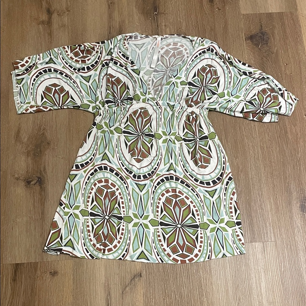 Free with Purchase! Geometric Swimsuit Cover-Up